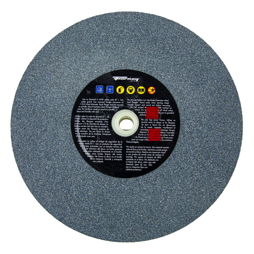 Bench Grinding Wheel, 8 in x 1 in x 1 in